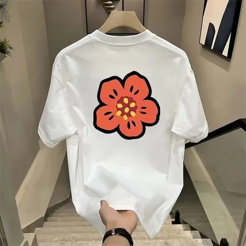 Streetwear Brand Flower - 2026 Cartoon-Blumen T-Shirt für Herren und