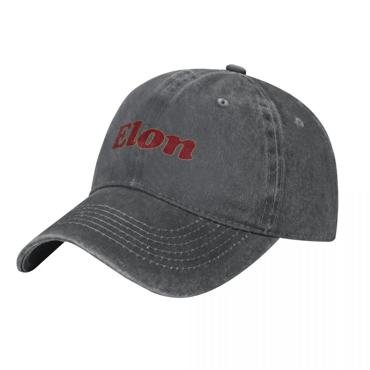 Streetwear Brand Fonts - Elon University - Baseballkappe mit gewellter