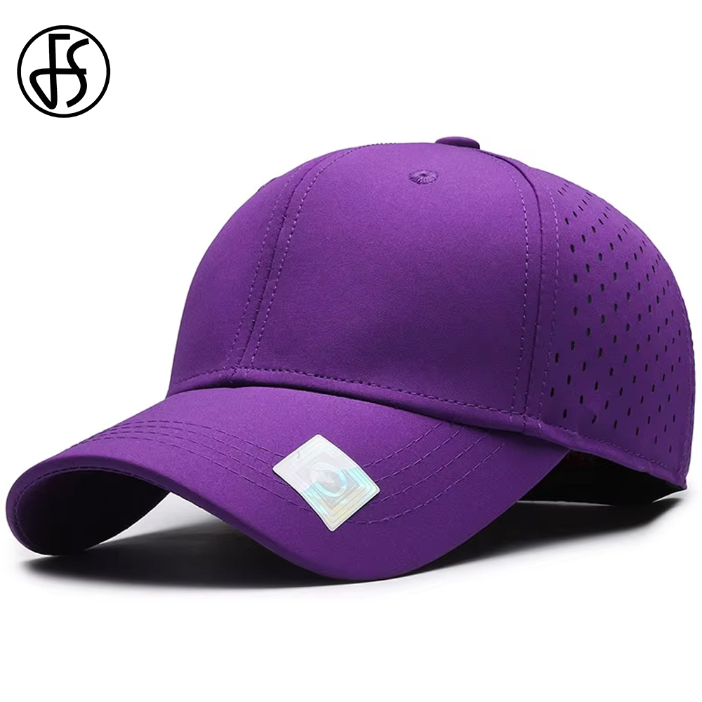 Streetwear Brand Red - FS Brand Rot-Lila Damen Baseballkappen Sommer