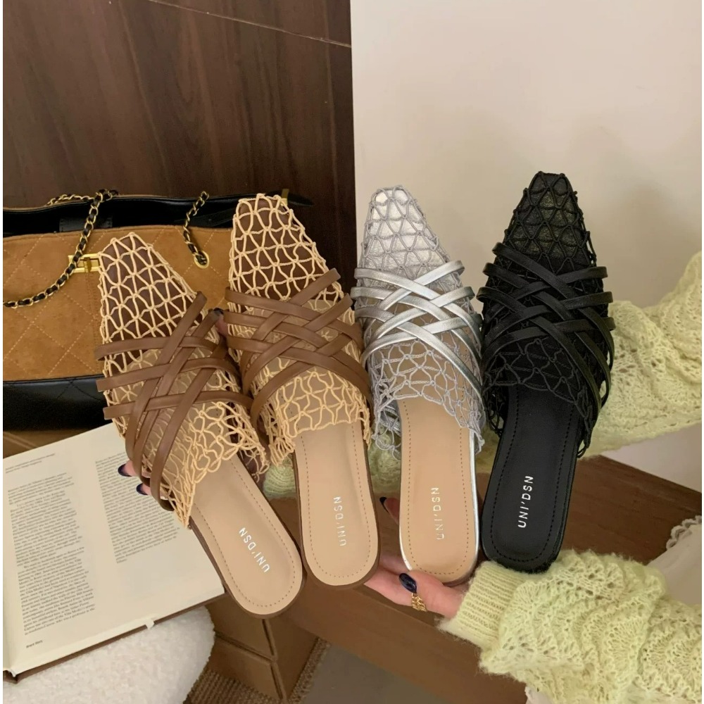 Streetwear Brand Flower - Marken-Damensandalen 2026 Sommer Neue Elegante Blumen-Sandalen