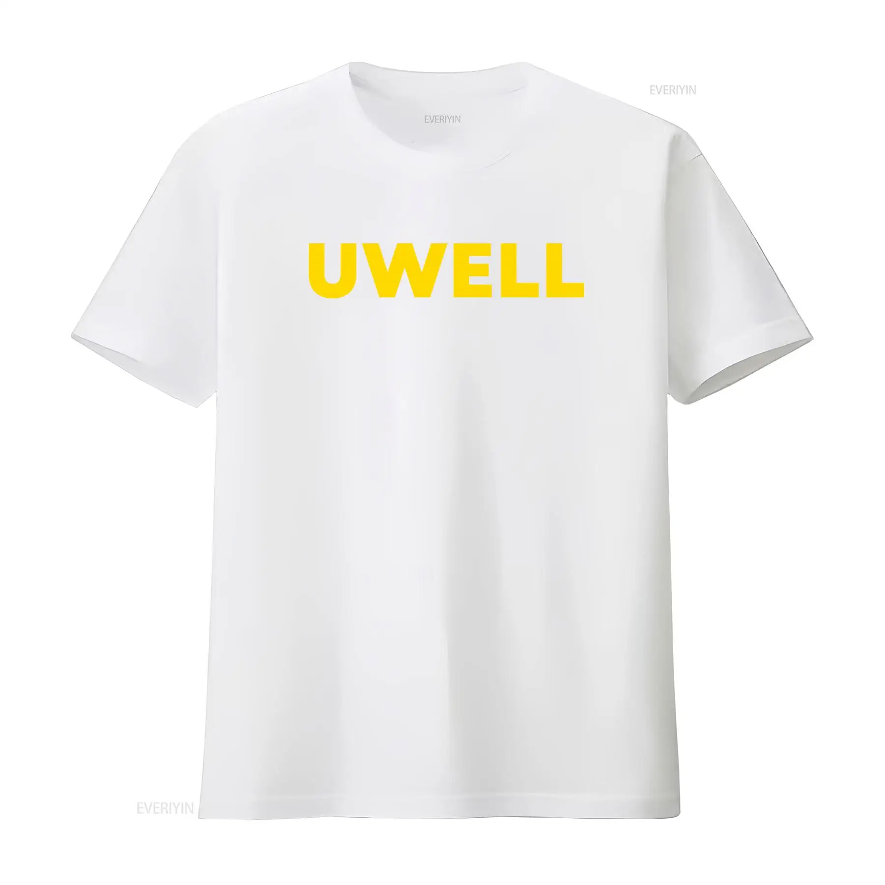 Uwell Brand Yellow Bold Print  – Yellow Streetwear Brand Bewertung und Preis