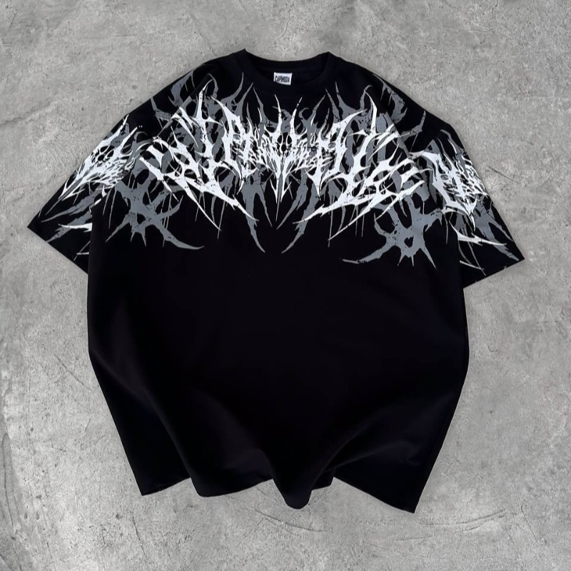 Y2K Goth Streetwear Marken-Uni – Streetwear Brand Fonts Bewertung und Preis