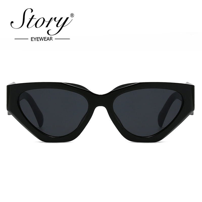STORY Trendige Große Cat-Eye-S – Streetwear Brand Red Bewertung und Preis