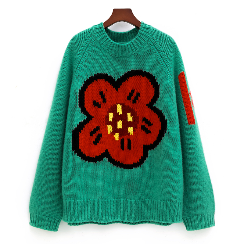 Damenpullover aus 100 % reinem – Streetwear Brand Flower Bewertung und Preis