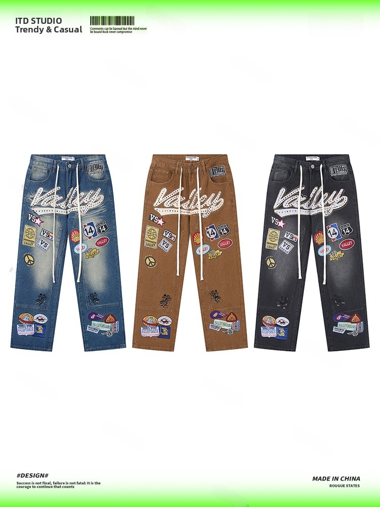 VALLEY Bestickte Loose High St – Valley Streetwear Brand Bewertung und Preis