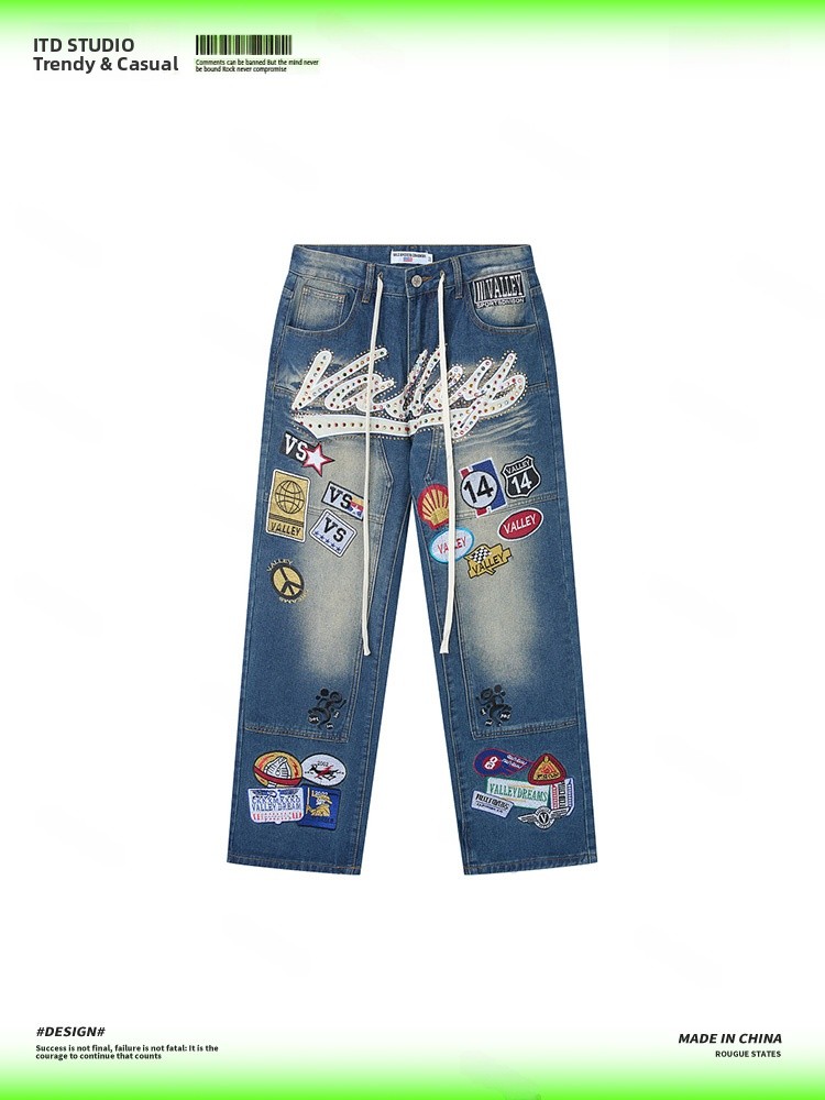 VALLEY Bestickte Loose High St – Valley Streetwear Brand Bewertung und Preis