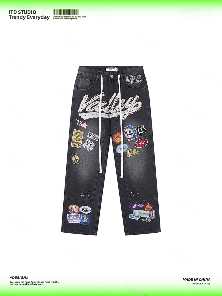 VALLEY Bestickte Loose High St – Valley Streetwear Brand Bewertung und Preis