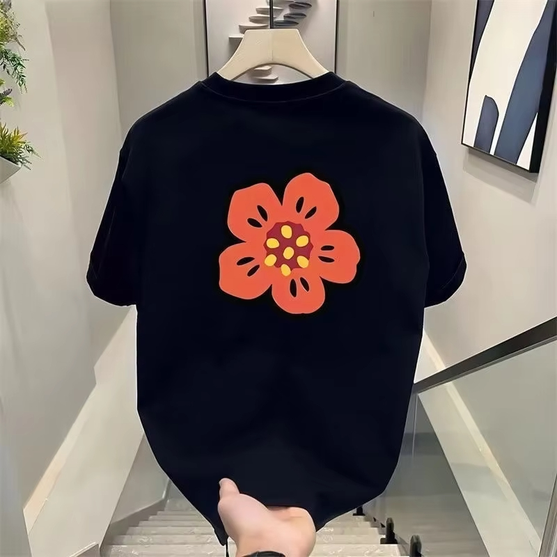 2026 Cartoon-Blumen T-Shirt fü – Streetwear Brand Flower Bewertung und Preis