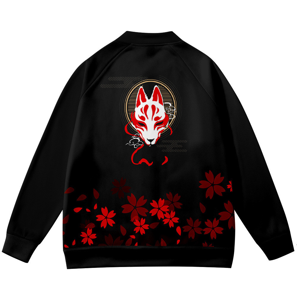 Mäntel Anime Blume Fuchs 3D Ge – Streetwear Brand Flower Bewertung und Preis