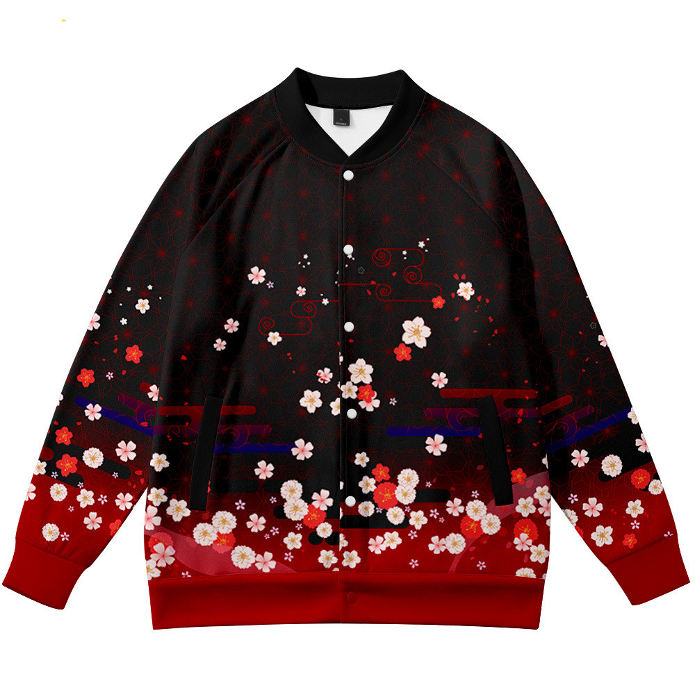 Mäntel Anime Blume Fuchs 3D Ge – Streetwear Brand Flower Bewertung und Preis