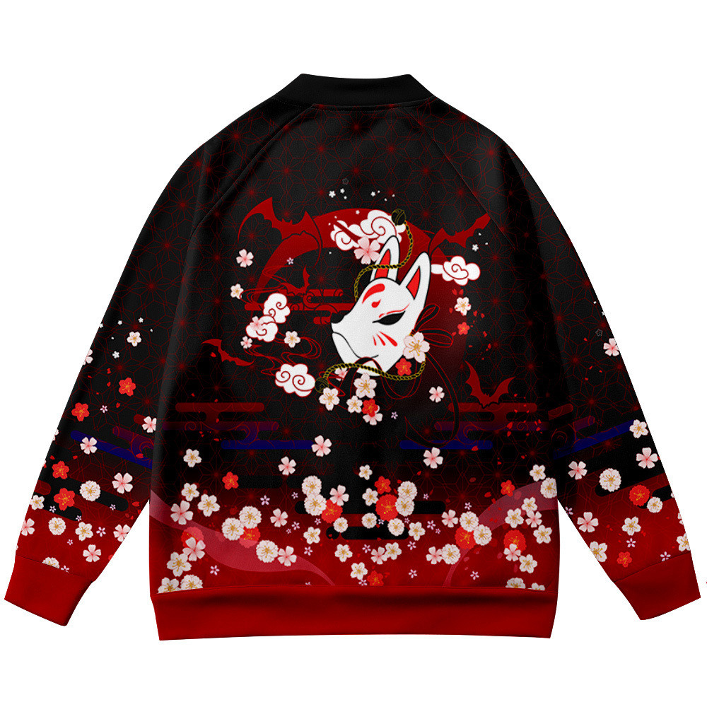 Mäntel Anime Blume Fuchs 3D Ge – Streetwear Brand Flower Bewertung und Preis