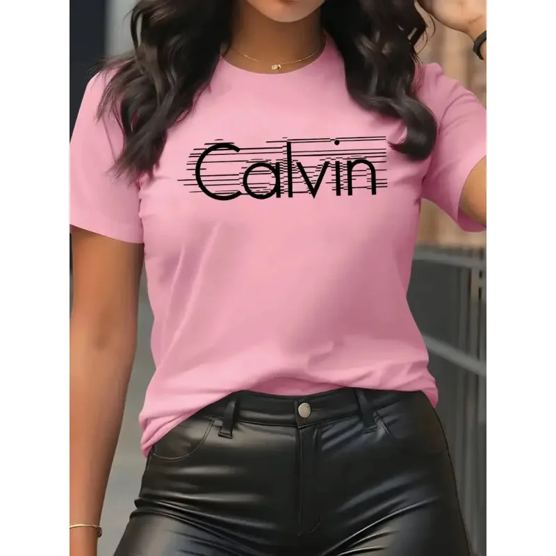 Calvin Damen T-Shirt Freizeit  – Streetwear Brand Top Bewertung und Preis