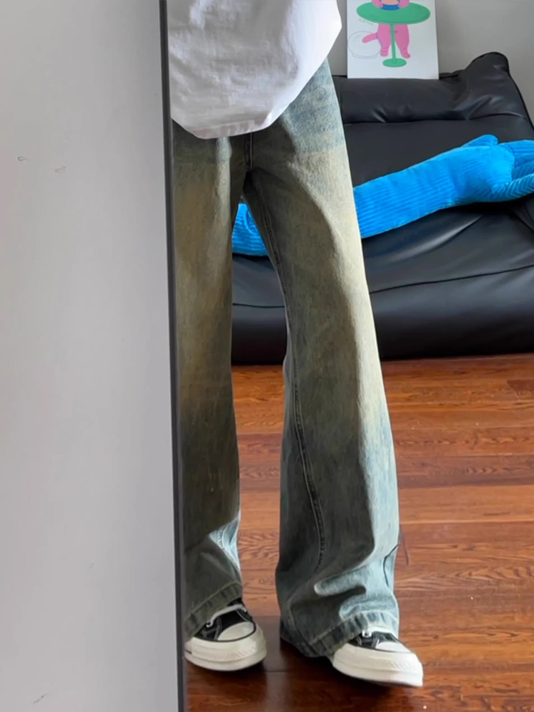 Amerikanische Retro-Jeans für  – Yellow Streetwear Brand Bewertung und Preis