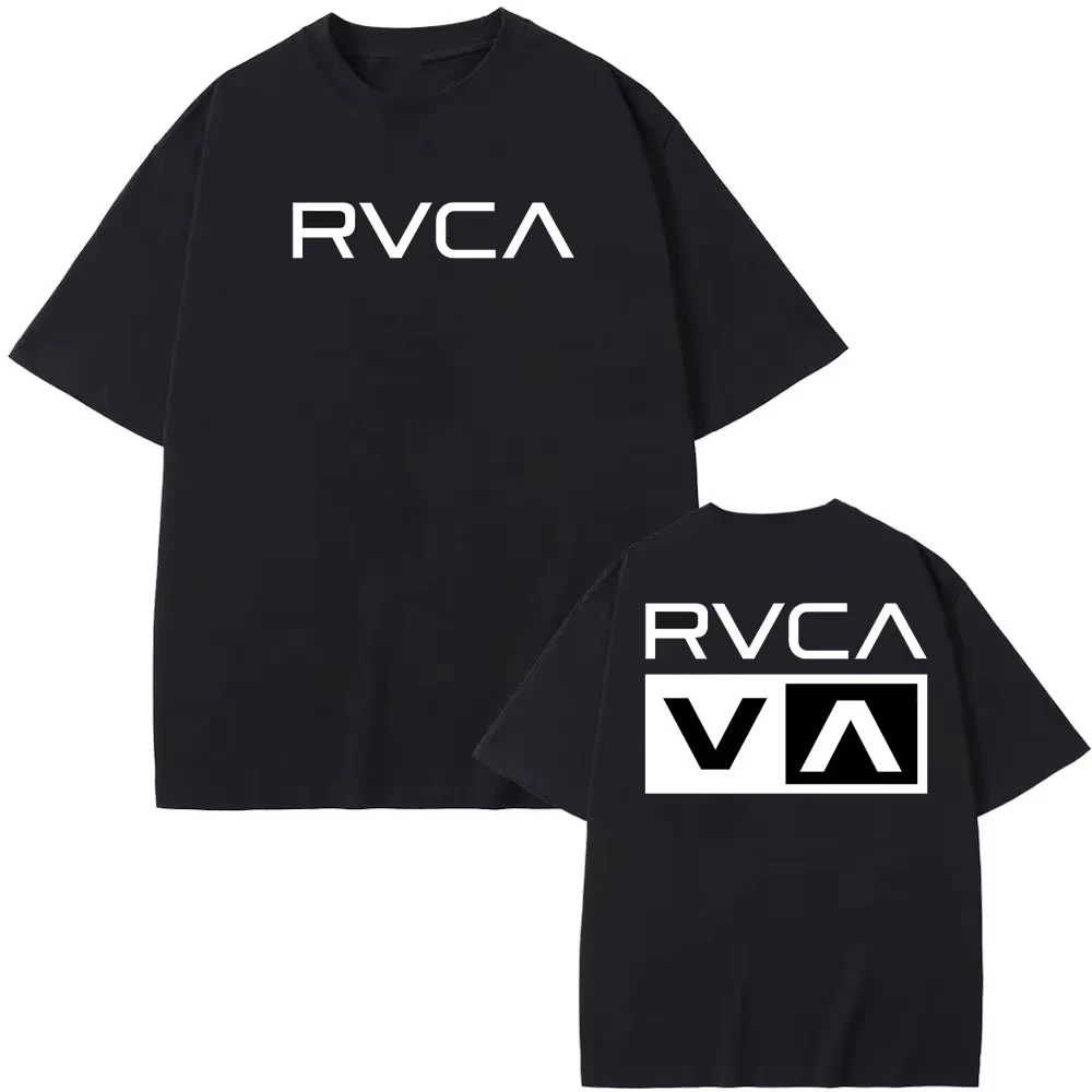 RVCA T-Shirt Schwarzes T-Shirt – Streetwear Brand Top Bewertung und Preis